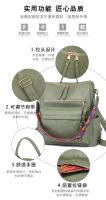 Zhenli-Bolso de hombro Retro para mujer, mochila de gran capacidad, diseño de nicho, venta al por mayor - details 29