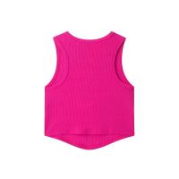 2025-Camiseta corta sin mangas con cuello redondo, chaleco informal de temperamento versátil, novedad de verano, ropa de mujer - details 2