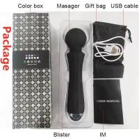 Av Mini energía inalámbrica erótica varilla de sexo masajero vibrador masaje corporal vibración juguetes G-spot calefacción vibradores - details 6