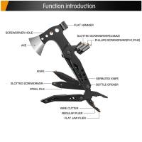 Kit de Supervivencia Hacha Multifuncional Alicates Plegables, Martillo - details 1