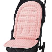 Cojín transpirable para cochecito de bebé, cojín suave de Color sólido para cochecito de bebé, accesorios para cochecito, asiento de coche, alfombrilla para cochecito, cuidado del bebé - details 15