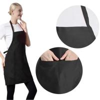 Delantal de cocina ajustable unisex Color sólido, perfecto para hogar, cocina, barbacoa, peluquería - details 0