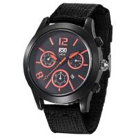 Reloj Deportivo de Cuarzo de Marca Leten Diseño Casual para Hombres Correa de Nylon Fecha y Minuto - details 8