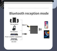 Receptor de Audio Qualcomm APTX-HD con Bluetooth 5,2, Hifi sonido estéreo con calidad de CD, 3,5mm, AUX Coaxial, adaptador inalámbrico de fibra óptica - details 4