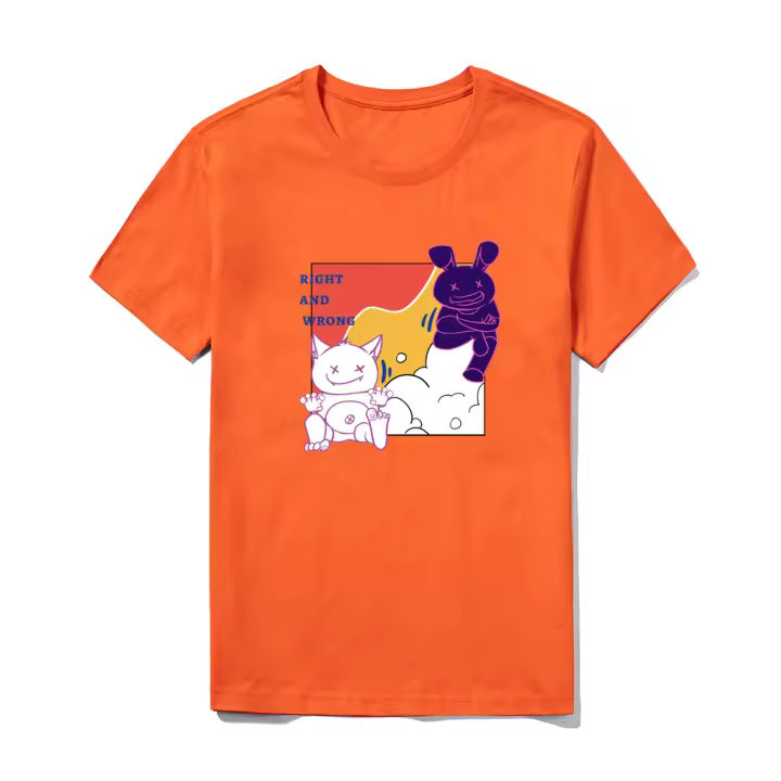 Camiseta Unisex con Estampado Gráfico de Nutrientes Cerebrales 100% Algodón Cuello Redondo - 1