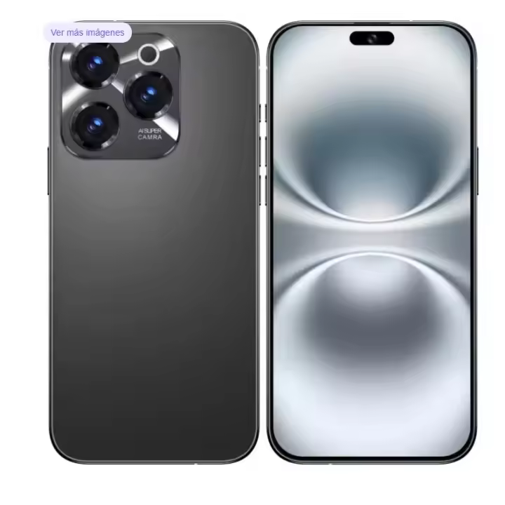 Nuevo I16 Pro Max 5G Smartphone 7,3 pulgadas pantalla HD 72MP + 108MP Cámara Snapdragon 8 Gen 3 8000mAh Dual SIM teléfono desbloqueado - 1
