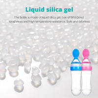 Botella de Alimentación para Bebés SLAIXIU Cuchara de Leche para Entrenamiento Complemento Alimenticio Material de Silicona Estilo de Botella de Cuello Ancho - details 5