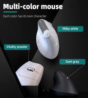 Ratón Vertical inalámbrico ergonómico con botón de ajuste de función, ratón recargable de 8 botones para Win/IOS/Android, modo Dual, BT5.0 - details 10