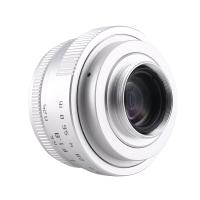 Lente de Tv de 25MM F1.8 C, lente de Tv/Cctv para cámara de montaje en C de 16Mm, lente principal de Enfoque Manual-plateado - details 3