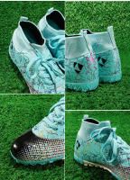 Zapatos de fútbol para niños entrenamiento antideslizante uñas rotas uñas cortas con cordones para hombres y mujeres - details 6