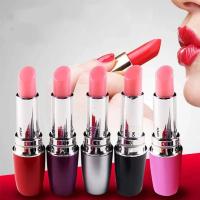 Mini vibrador de lápiz labial para mujer, estimulador de clítoris y punto G, vibradores tipo bala de masaje, consolador femenino, masturbador, Juguetes sexuales para mujer, AV Stick - details 0