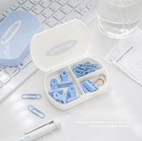 Herramienta de encuadernación Mini grapadora, perforadora de agujeros, juego de máquina de cinta Ins, caja de herramientas de álbum de recortes multifunción coreana, suministros para estudiantes, 3 piezas - details 15