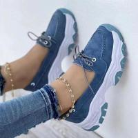 Zapatos deportivos vulcanizados para mujer, zapatos de plataforma cómodos y casuales de moda, transpirables, de moda, - details 1