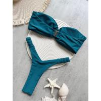 Microbikini con Push-Up para mujer, traje de baño Sexy para mujer, conjunto de Bikini brasileño con Tanga, trajes de baño, ropa de playa 2024 - details 2