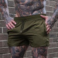 Pantalones cortos de entrenamiento deportivos elásticos de secado rápido a la moda, ideales para hombres, adecuados para correr y hacer ejercicio - details 9