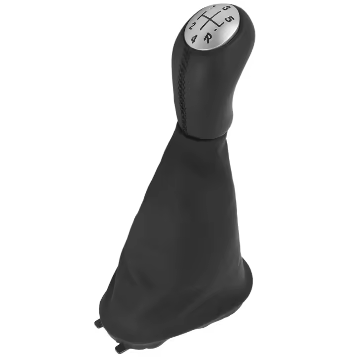 Perilla de palanca de cambios manual de 5 velocidades para coche, accesorio con cubierta de arranque para Renault Clio 2 II Clio 3 III Megane 2 II Scenic 2 II Kangoo - 1