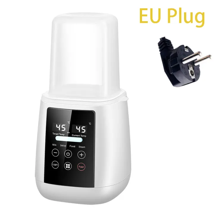 Nutri-calentador de biberones para baño de agua, rápido, fácil, leche materna, fórmula, temporizador automático, descongelar, esterilizar, mantener - 1