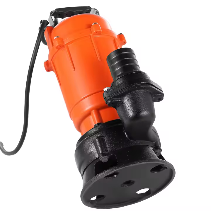 Bomba Sumergible para Aguas Residuales SucceBuy de 550W, Caudal de 18000 L/H, Bomba de Hierro Fundido con Salida de 5.08 cm, Capacidad de Elevación de 10M, Ideal para Drenar Agua en Piscinas, Jardines, Estanques, Sótanos y Áreas Inundadas - 1