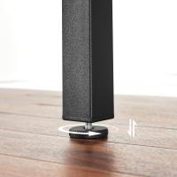 Mesa de hoja abatible, para 2-4 personas, para cocina, para espacios pequeños, marrón rústico - details 3