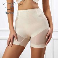 Flarixa-ropa moldeadora de cuerpo para mujer, pantalones cortos adelgazantes de cintura alta, bragas de Control del Abdomen posparto, ropa interior moldeadora de seda de hielo ultrafina - details 1