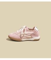Aumento de altura interior 6 cm ballet zapatos de entrenamiento de las mujeres tamaño pequeño plataforma de cuero casual deportes Forrest Gump zapatos - details 22