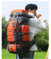 Mochila GRANDE DE 80L para acampar, mochila táctica impermeable para deportes al aire libre, viajes, senderismo, Trekking, Montañismo - details 2