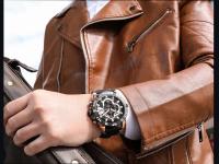 Reloj militar MEGIR de lujo de primera marca con cronógrafo deportivo, reloj de pulsera de cuarzo luminoso resistente al agua a la moda, reloj Masculino - details 20