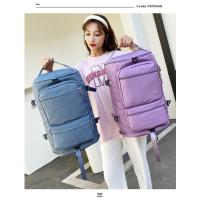 Mochila De Viaje Para Mujer IKE MARTI Con Gran Capacidad Bolsa Deportiva De Fin De Semana Yoga Multifuncional Cruzable Con Cremallera - details 22