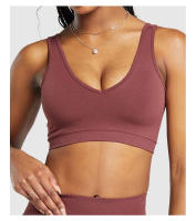 Sujetador deportivo sin costuras para mujer, ropa interior de licra, elástica, transpirable, mejora el pecho, para el día a día, novedad - details 15