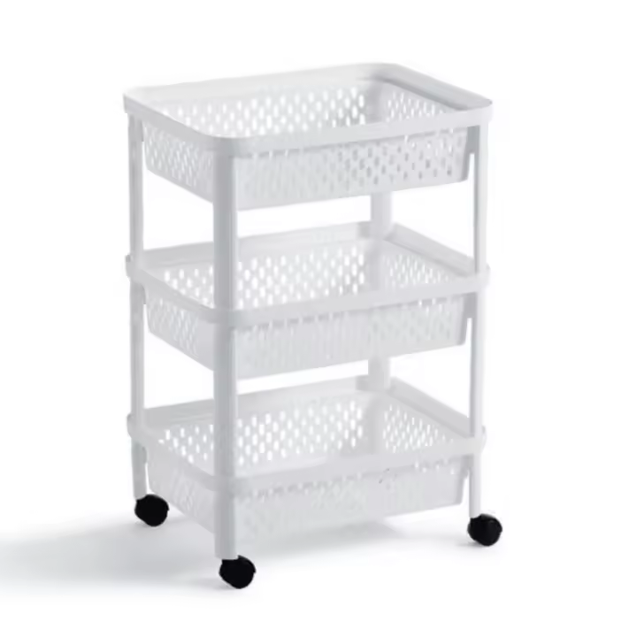Cesta de almacenamiento multicapa, estante de verduras de cocina, cesta de frutas y verduras para el hogar - 1