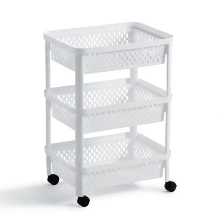 Cesta de almacenamiento multicapa, estante de verduras de cocina, cesta de frutas y verduras para el hogar - 1