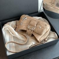 Bolso de mano a la moda Y2K, bolso para axila con remaches de estrella, bolso de hombro para chica picante, bolso cruzado Retro, ropa de calle - details 27