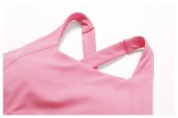 Conjunto de Yoga Naranja para Mujeres Traje de Gimnasio Fitness de Dos Piezas Pantalones Anchos y Sujetador Deportivo Material de Nylon Adecuado para Primavera/Verano - details 19