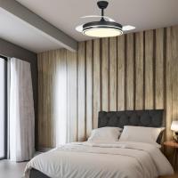 Ventilador LED aspas plegables Blanco 45W con Memoria de encendido y Mando a distancia CCT Regulable - details 12