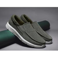Zapatos De Lona Para Hombre Mocasines Clásicos De Ocio Cómodos Y Transpirables Zapatillas Casuales Para Adultos Con Punta Redonda Suela EVA - details 15
