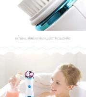 Cepillo Facial eléctrico 4 en 1, masaje, lavado, limpieza Facial giratoria, eliminación impermeable, exfoliante de poros y espinillas - details 16