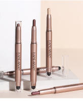 Handaiyan Lazy Highlight juego de sombras de ojos en barra, pluma de seda mate perlada, lápiz para sombras de ojos con brillo fino - details 11