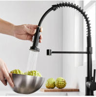 Grifo de resorte para cocina, agua fría y caliente - details 19