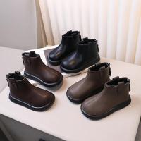 Botas cortas antideslizantes para niñas, zapatos informales versátiles y elegantes, de fondo suave, estilo coreano, otoño e invierno, 2024 - details 1