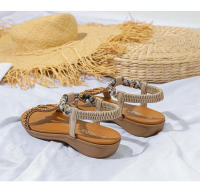 7272-1 Verano Nueva Tendencia Versátil Sandalias Cómodas Ligeras con Banda Elástica para Mujer - details 40
