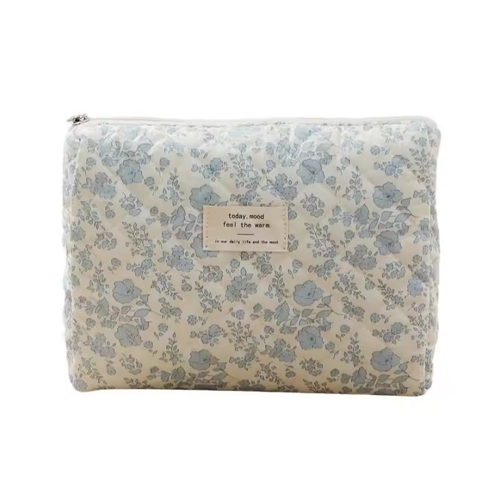 Bolso de Cosméticos para Mujeres de Gran Capacidad Bolso de Viaje Casual con Cremallera - 1