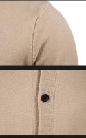 Cárdigan de punto para hombre, M-5XL de otoño, suéter fino básico elástico ajustado con cuello en V, abrigo informal versátil de Color sólido, 2024 - details 15