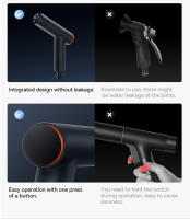 Baseus-boquilla de pulverización GF3 para lavado de coche, doble presurización mecánica, Mini y ligera, limpiador - details 4