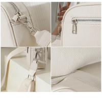 Bolso 2025 nuevo bolso de mensajero de color sólido bolso pequeño para mujer bolso de hombro para mujer bolso cuadrado pequeño - details 15