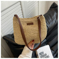 Bolso de estilo bohemio cruzado para mujer, bolso de hombro tejido a mano para vacaciones en la playa - details 14
