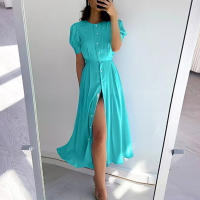"【NUEVA COLECCIÓN】Conjunto Mujer 2025 - Vestido Corto Ajustado + Chaqueta de Punto |   Cintura alta y estilo elegante |   Tallas XS-XL |   Envío rápido |   Miravia Exclusivo" - details 6