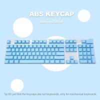 104pcs ABS Universal nical For Cherry MX Keyboard Ergonomic Blank Keycaps Replacement Backlit Key Cap Set - details 5