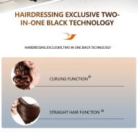 Hierro de Cerámica de Turmalina Kemei Plato Ancho para Cabello Crujiente Natural - details 7