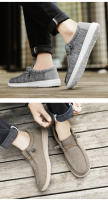 Mocasines de los hombres casuales de un solo paso zapatos de los hombres de lona marea zapatos explosión perezoso zapatos de negocios casual - details 10