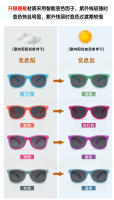 Gafas de Sol Polarizadas 100% UV400 para Niños de 6-10 Años Cambio de Color al Exposición de Luz Solar Directa - details 3